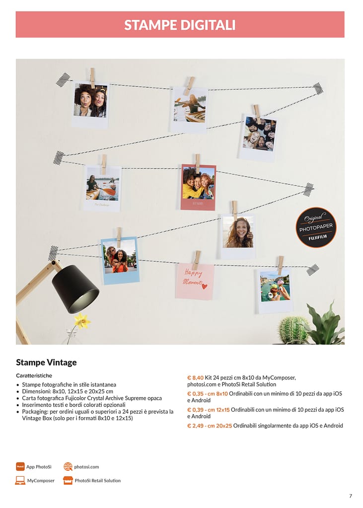 Stampa foto digitali Luci e ombre fotografo